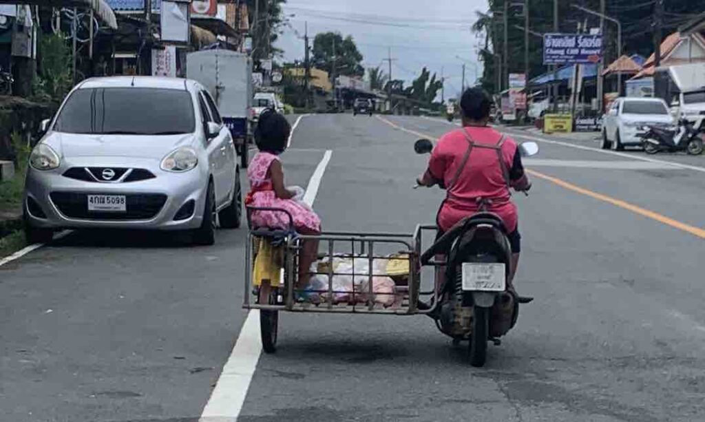 Koh Chang, Thailand Folksytravel transporting kids