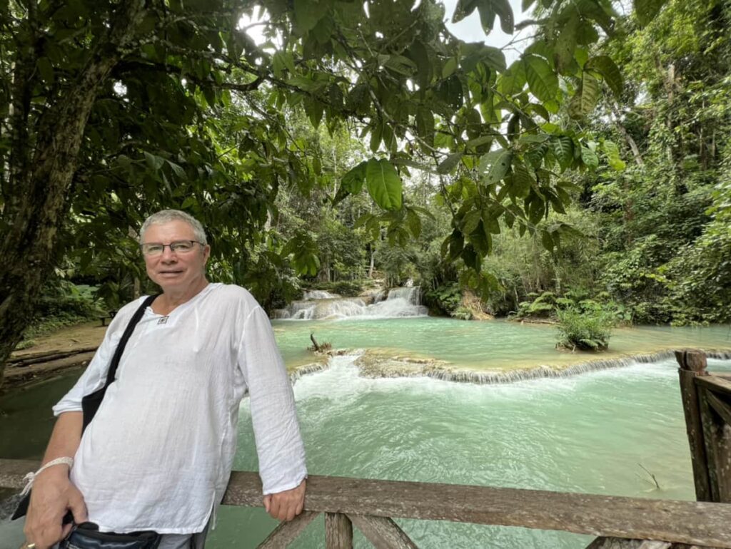 Waterfall near Luang Prabang - Kuang Si