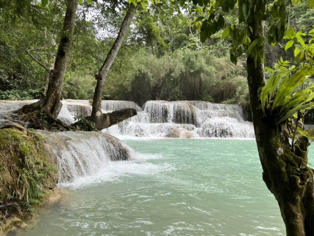 Waterfall near Luang Prabang - Kuang Si