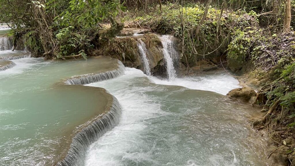 Waterfall near Luang Prabang - Kuang Si