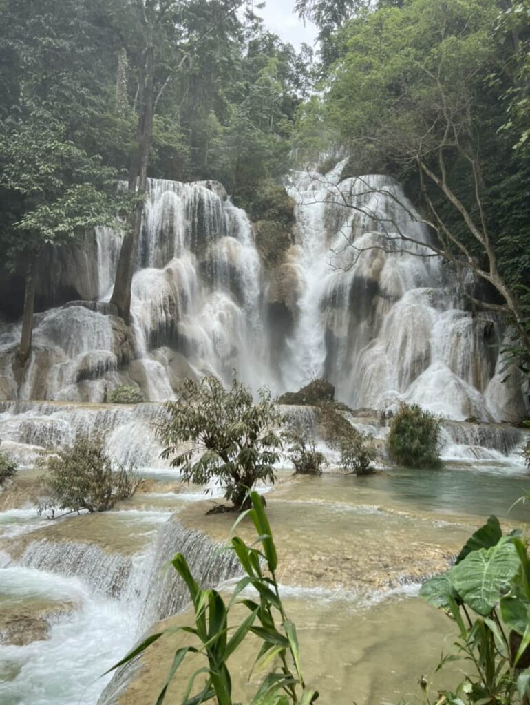Kuang Si waterfall