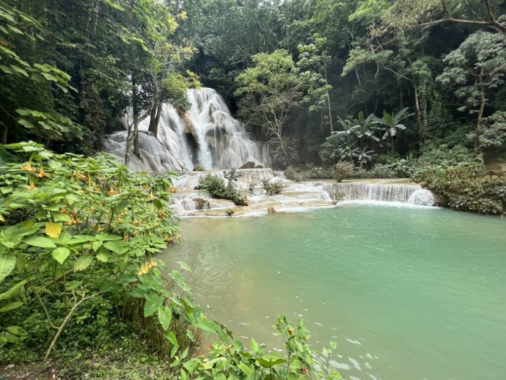 Waterfall near Luang Prabang - Kuang Si