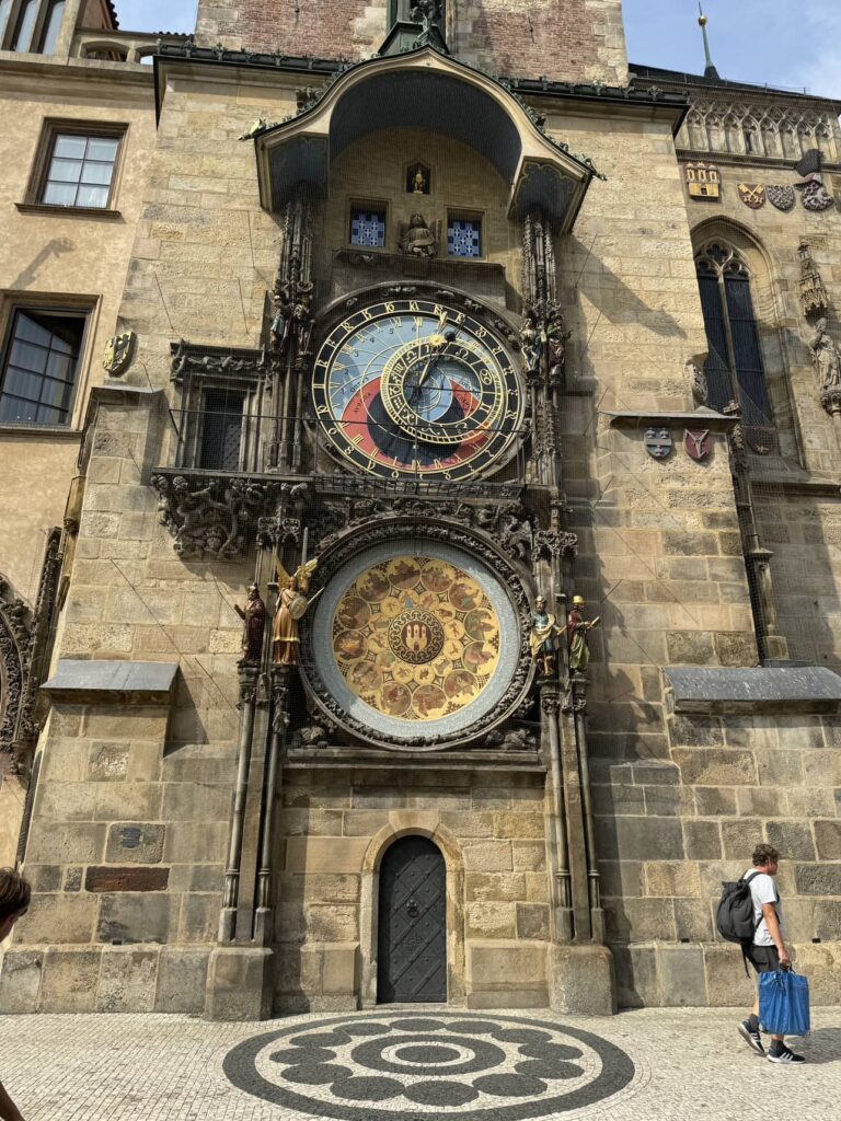 A beautiful Prague clock