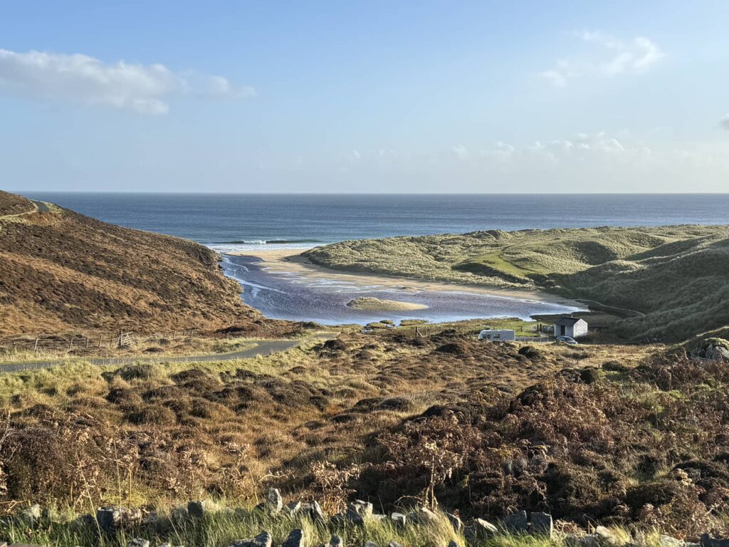 Beautiful inlets in the outer Hebrides