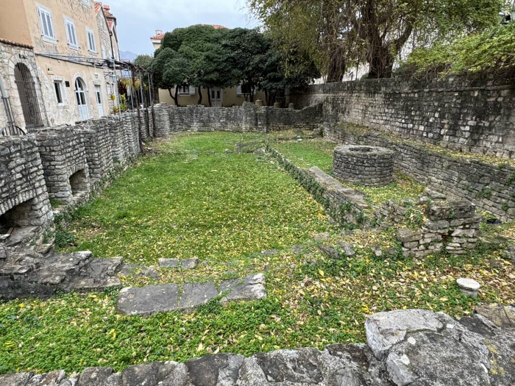 Roman office ruins
