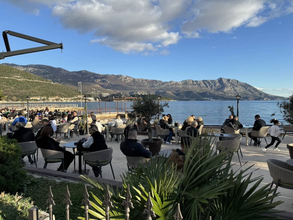 A beautiful day at the beach side
