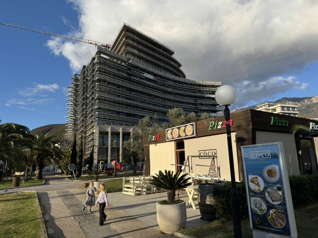 A lot of building in Budva
