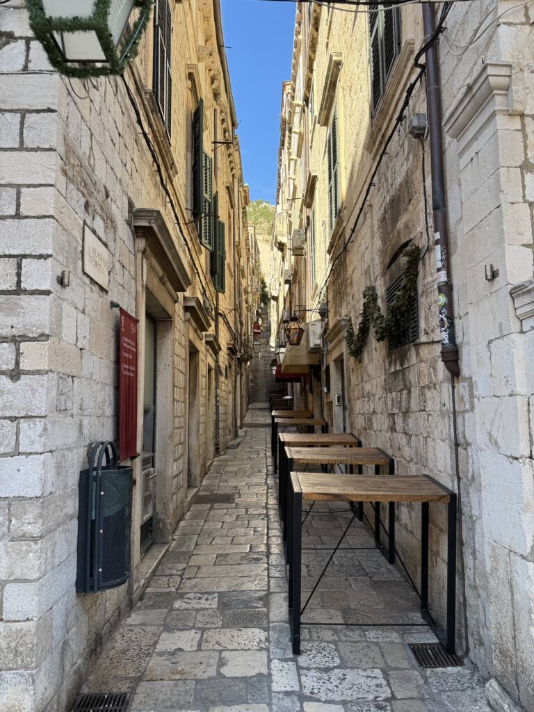 Narrow streets