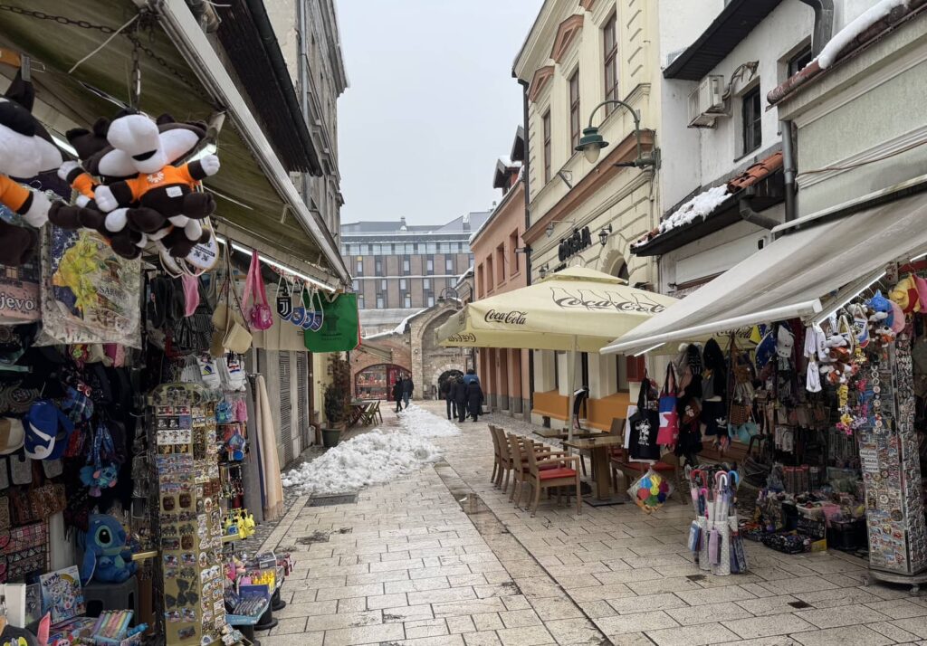 Old town Tourist souvenirs
