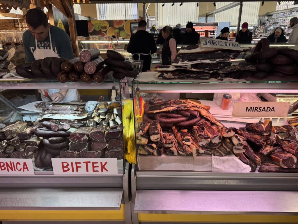 Bosnian sausages and dried meats