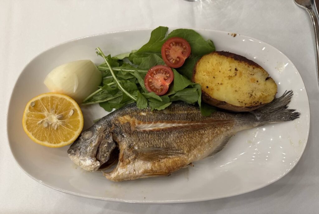 Seabream Dinner