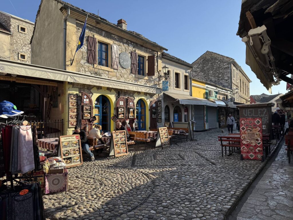 Shopping in the old town