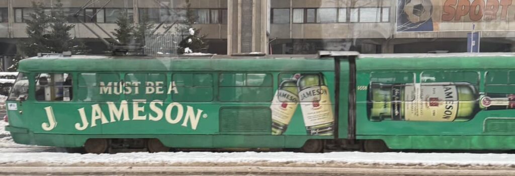 Jameson whiskey advertising