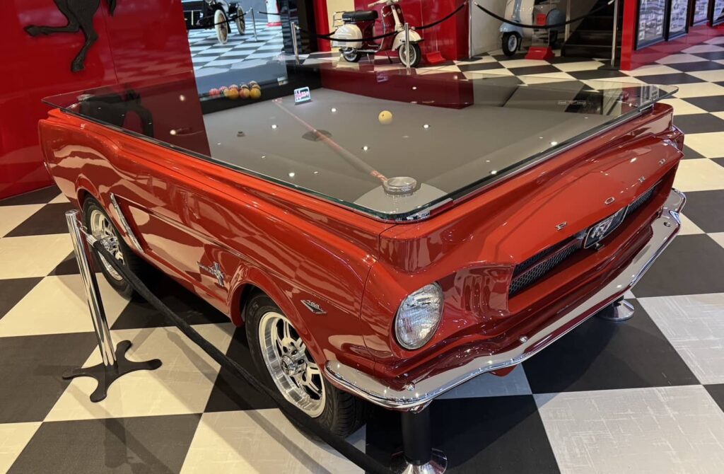 Ford Mustang pool table