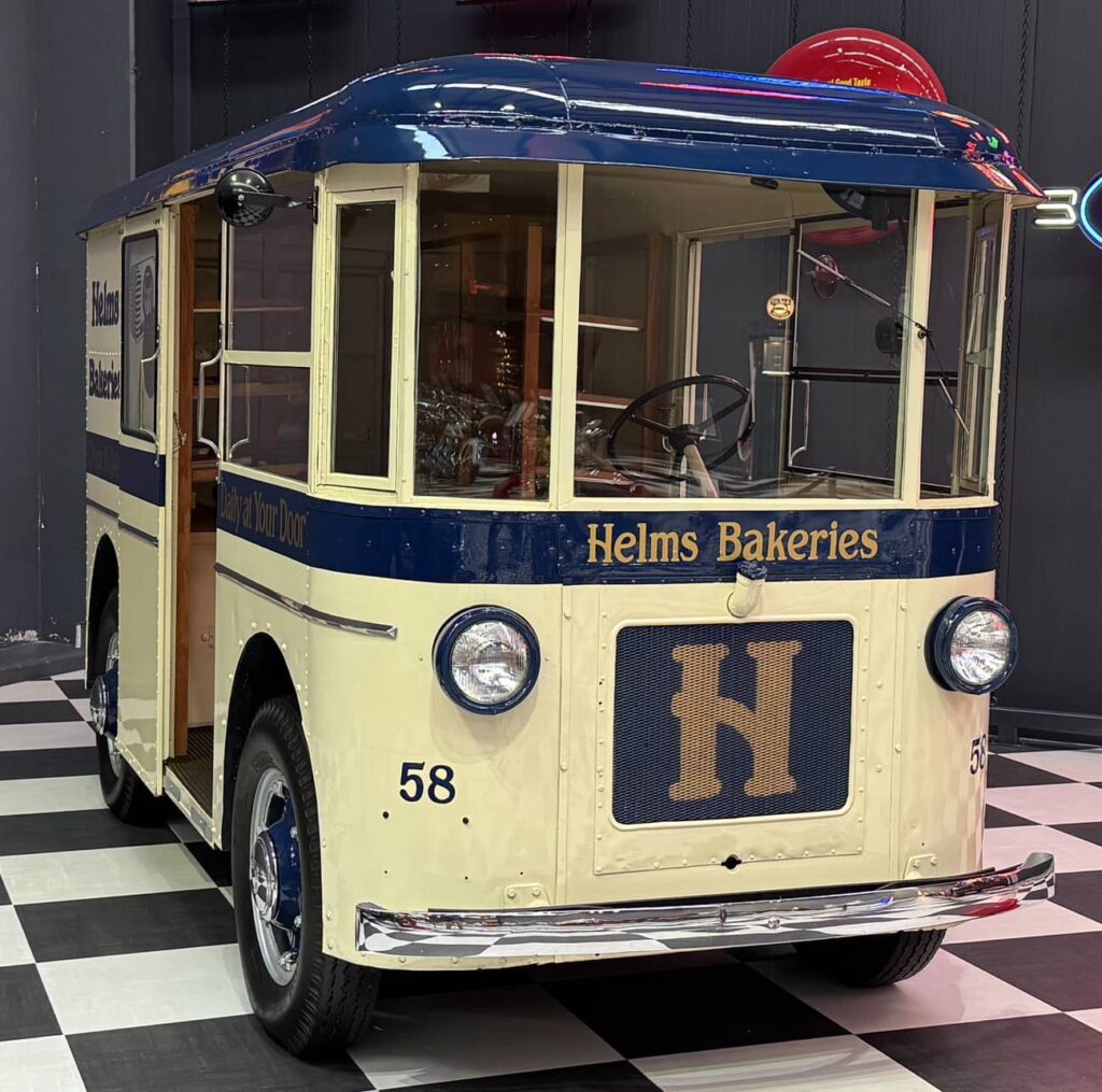 Bread delivery truck