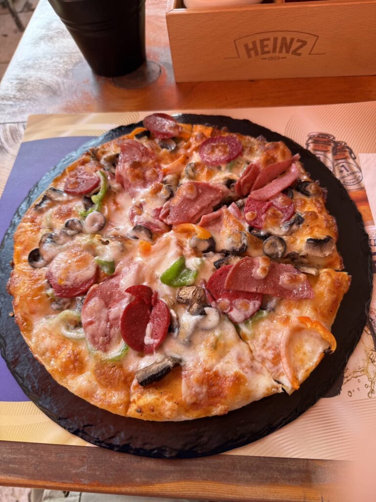 nice pizza