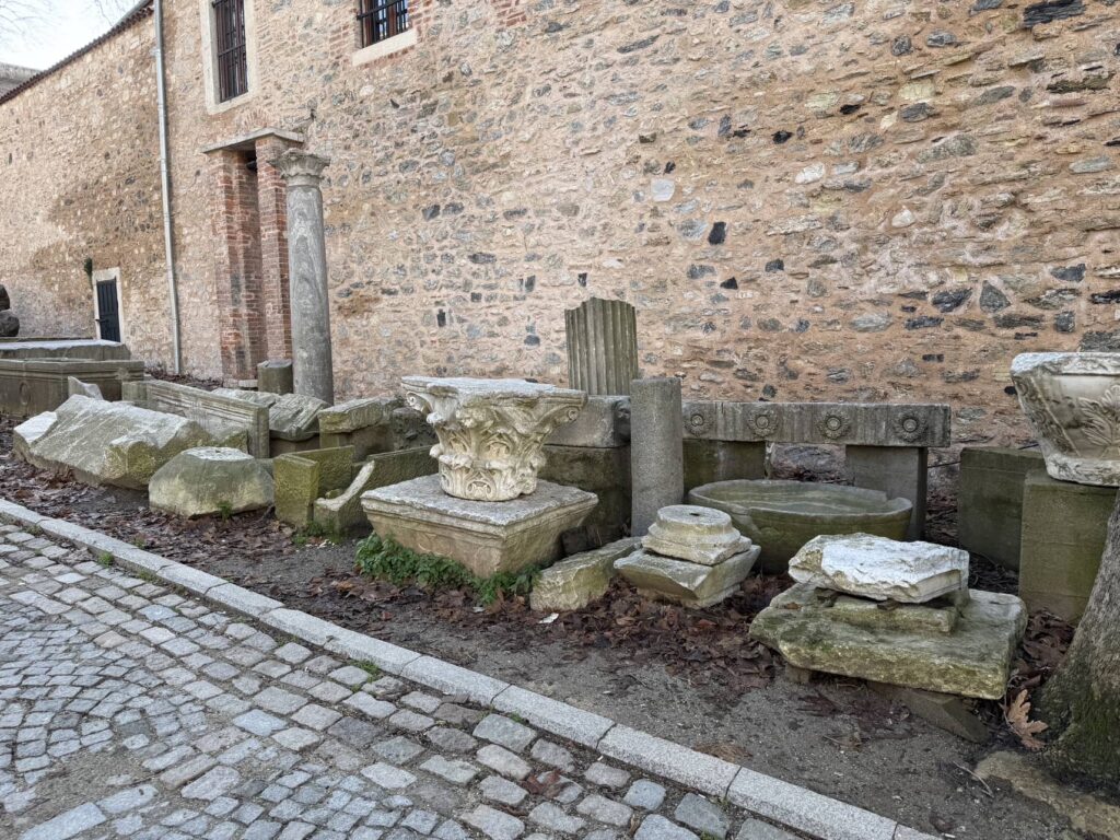 Pieces of an ancient palace