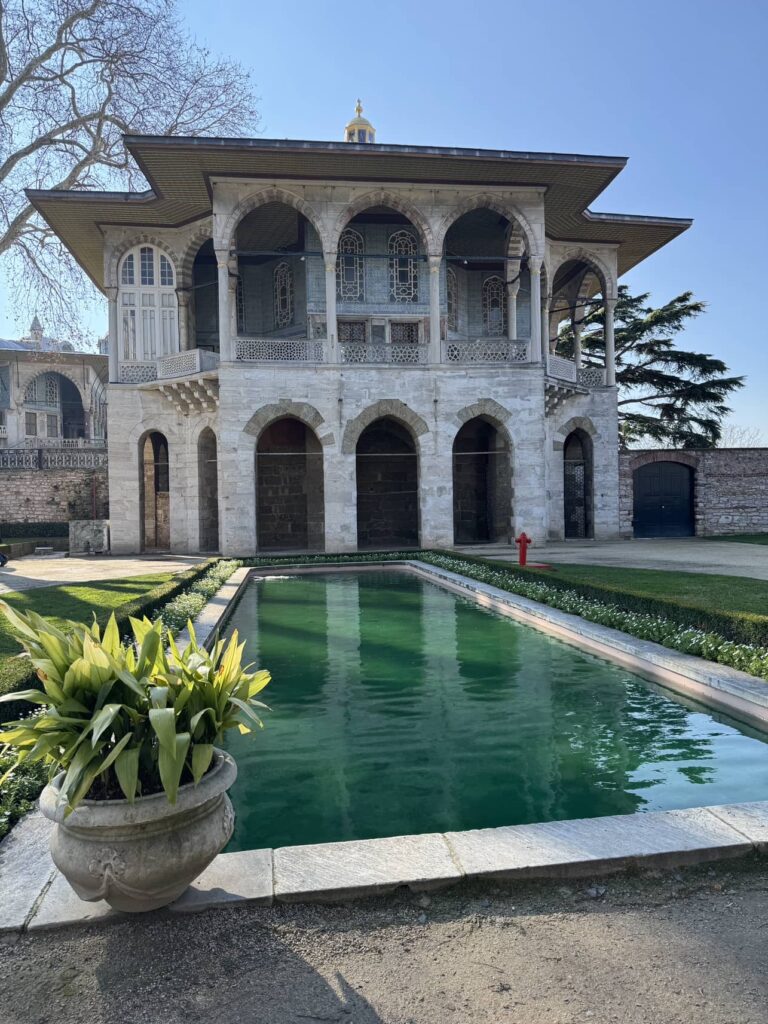 Enjoying Topkapi surroundings