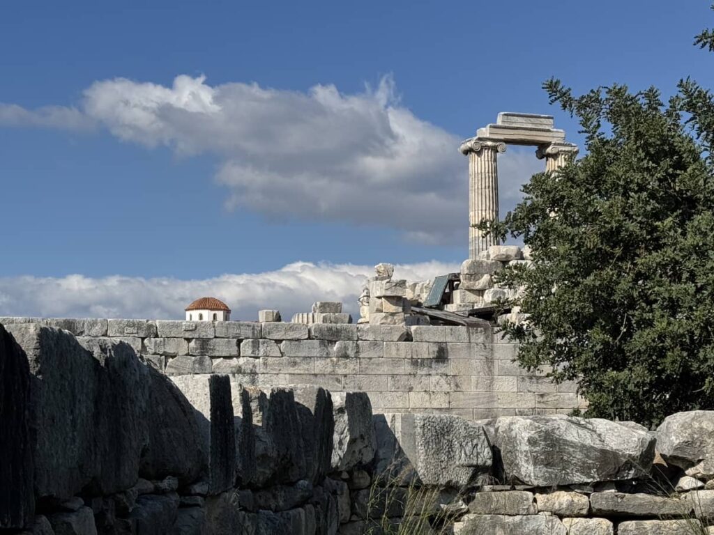Temple to Apollo on the turkey coast