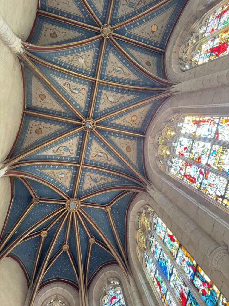 Beautiful chapel ceiling
