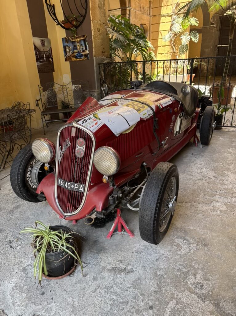 Race car of the count