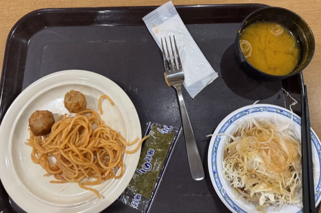 Japanese style spaghetti