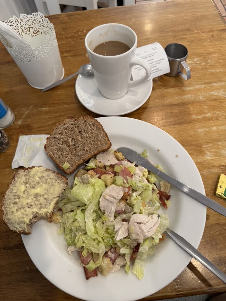 A Caesar salad in Inniskeen