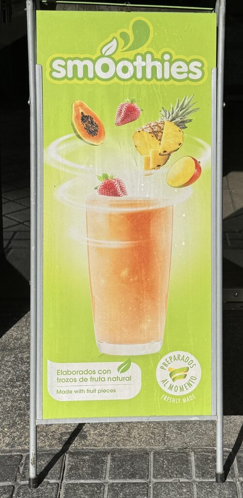 Smoothies are everywhere