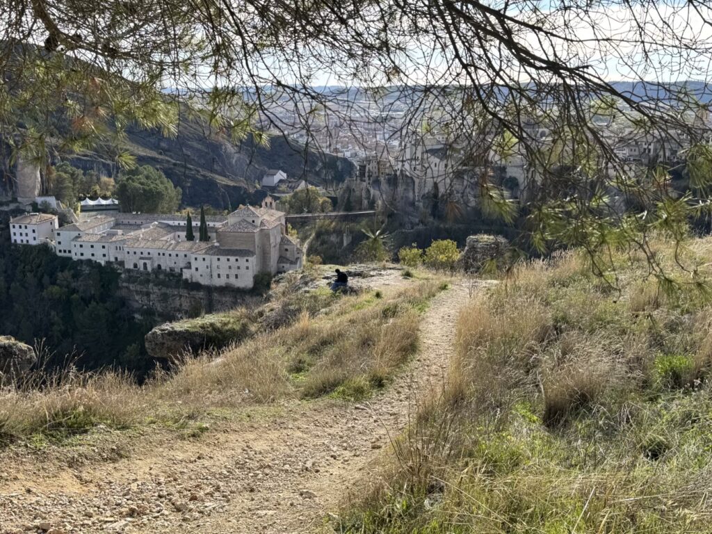 Different paths go to Cuenca
