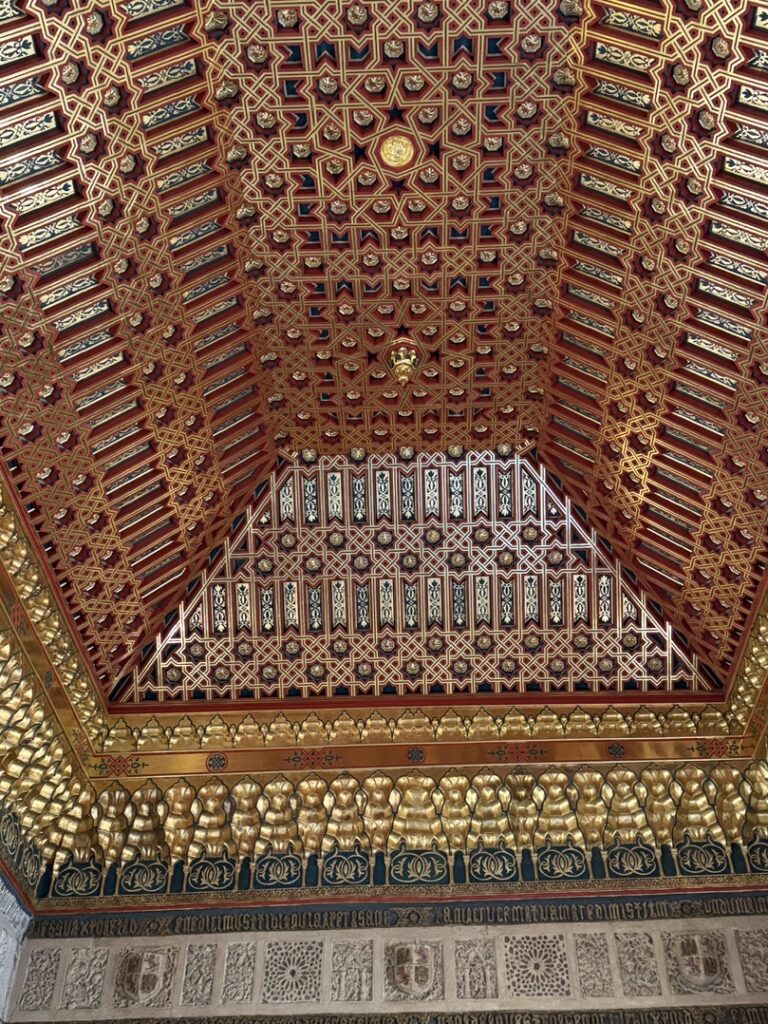 Ornate ceiling
