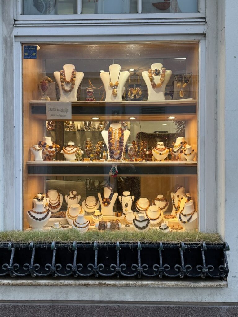 Amber is the thing in Riga