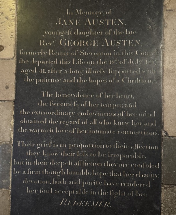 Jane Austen‘s grave