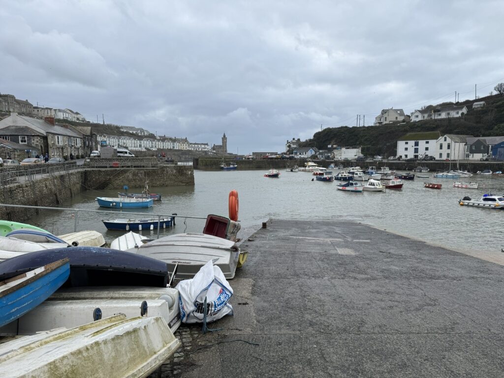 Main road view Quaint little Porthleven