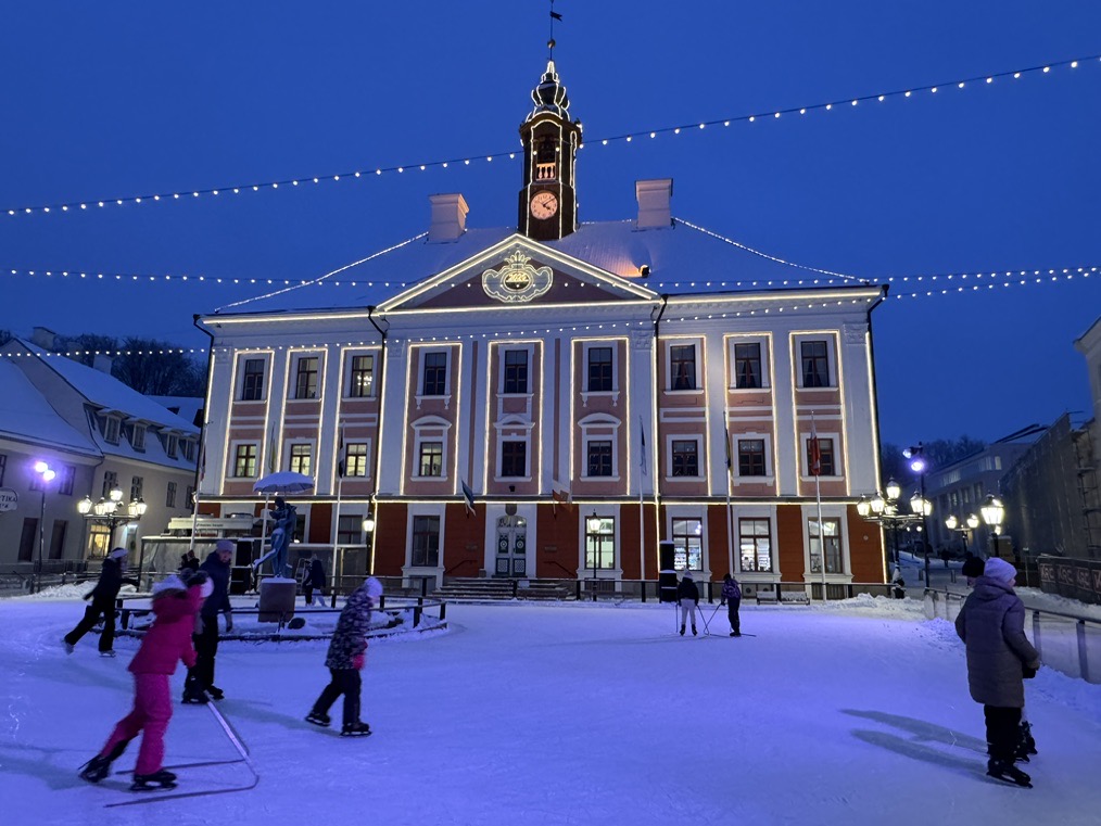 Tartu town hall Bill Smale