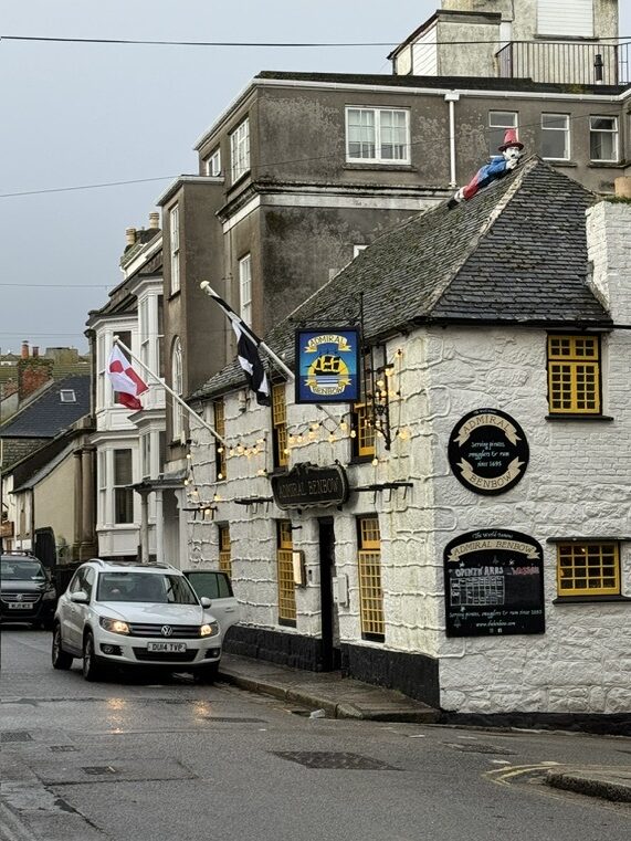 The admiral Inn putting around Penzance