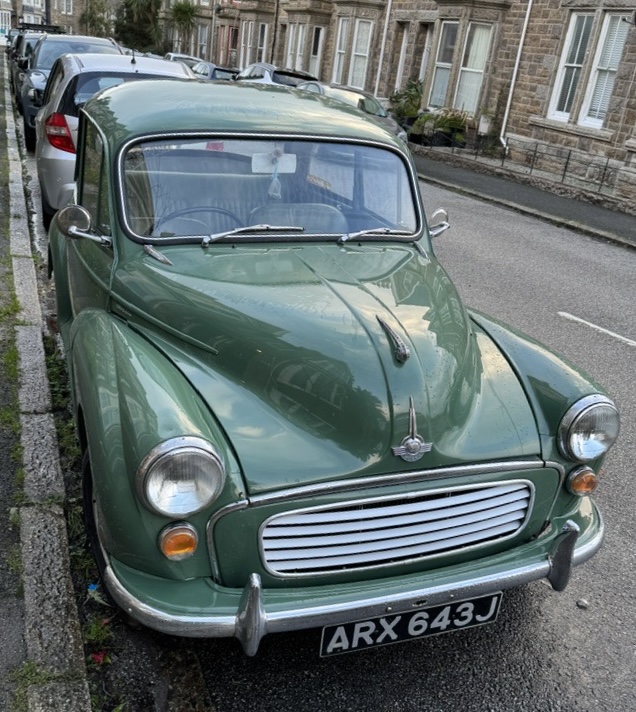 Old Morris putting around Penzance