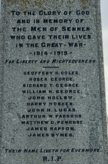 Memorial Sennen
