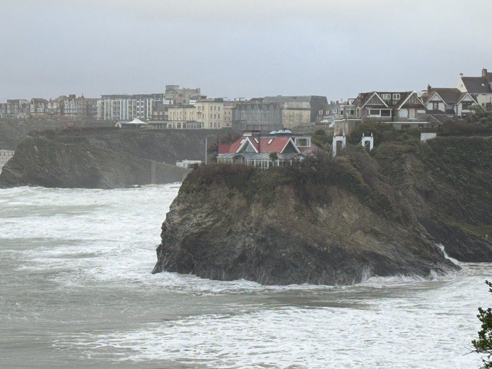 Cliff sites loving north Cornwall