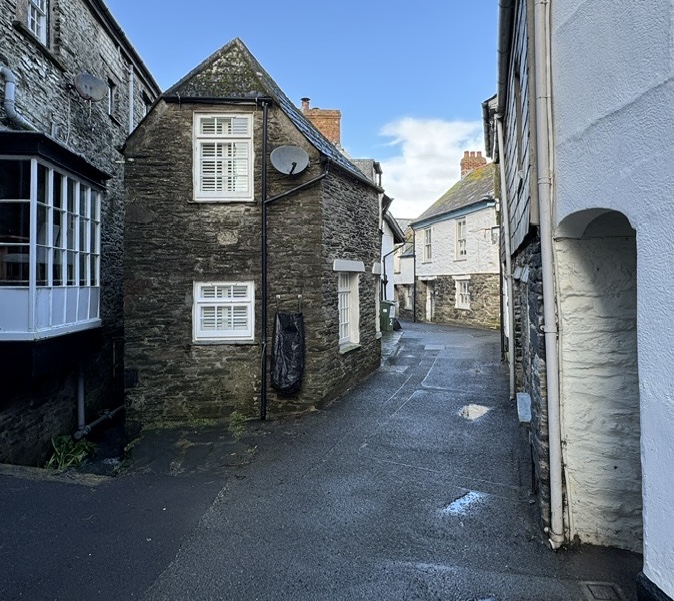 Old buildings Driving North Cornwall