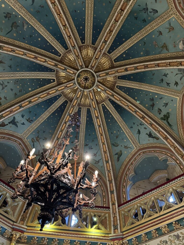 Decorated ceiling