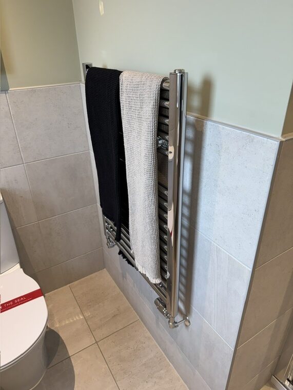 Bathroom radiation heat