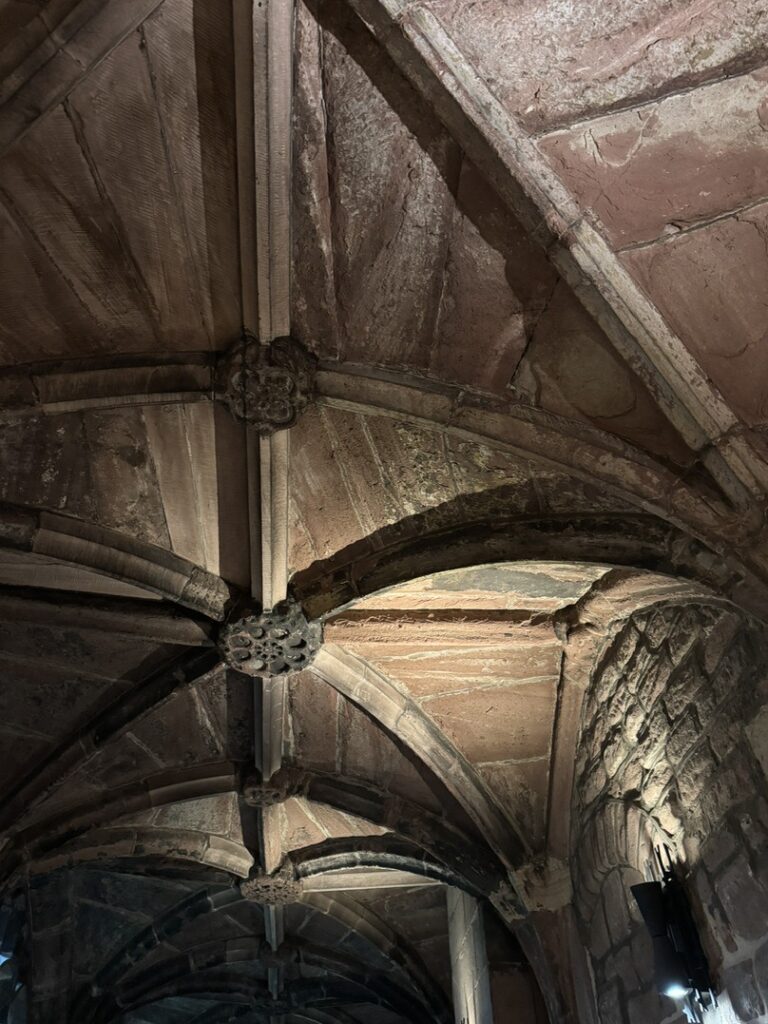 Chester Cathedral ceiling