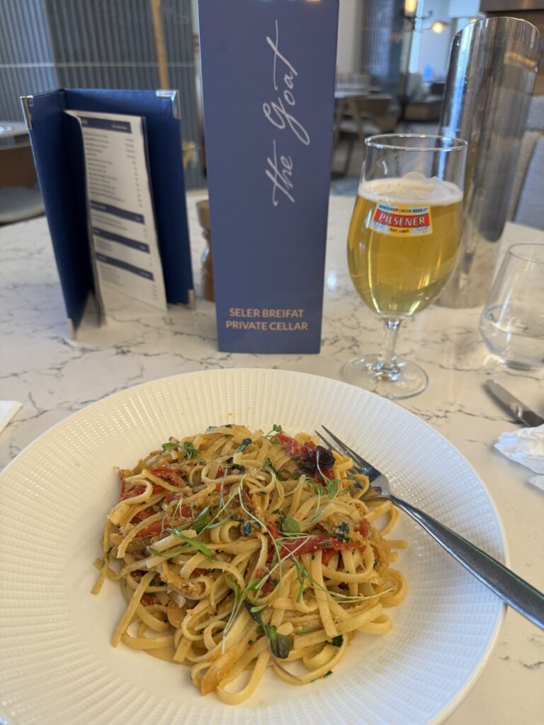 Nice food at the goat