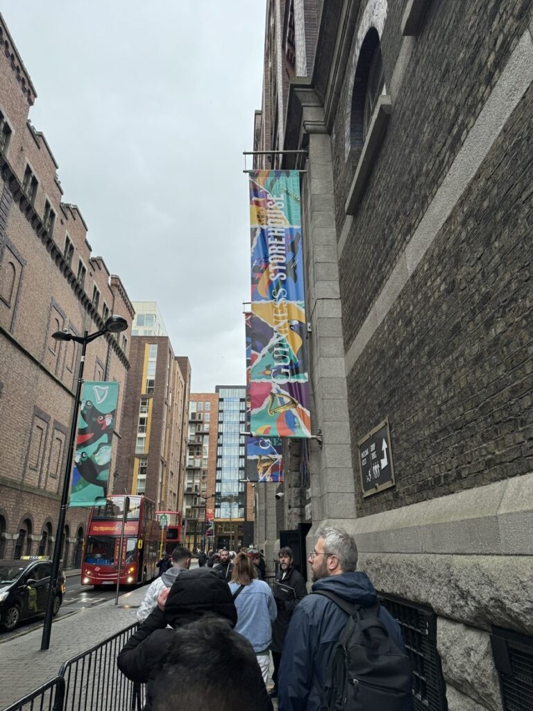 Entrance to the store house going for Guinness