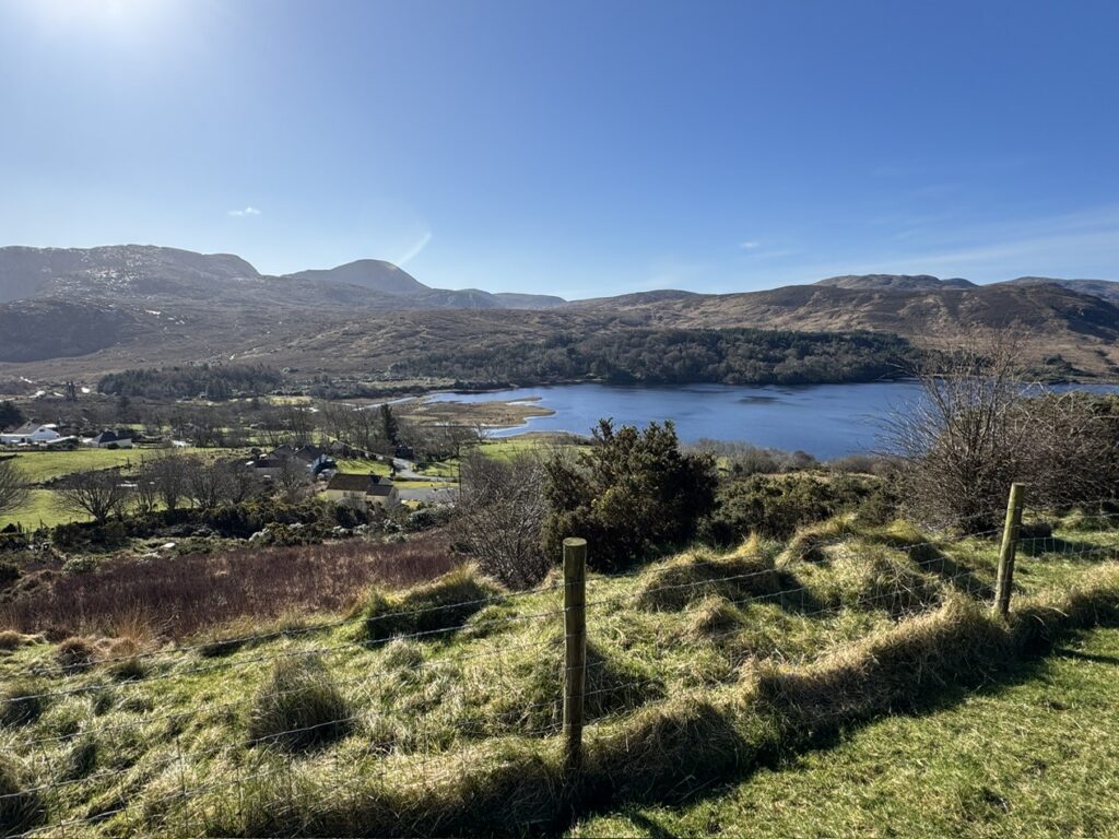 Dunlewey lake Dungloe to Culdaff