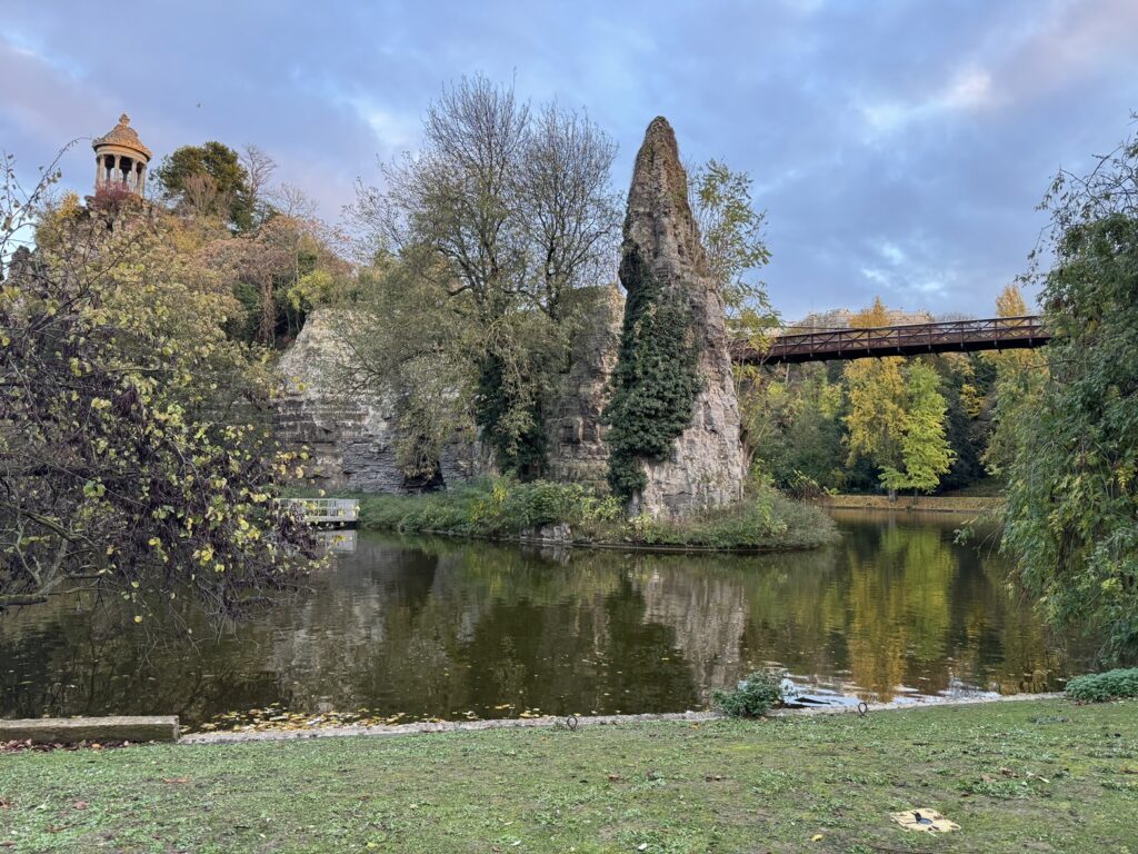 Old bridge at the park