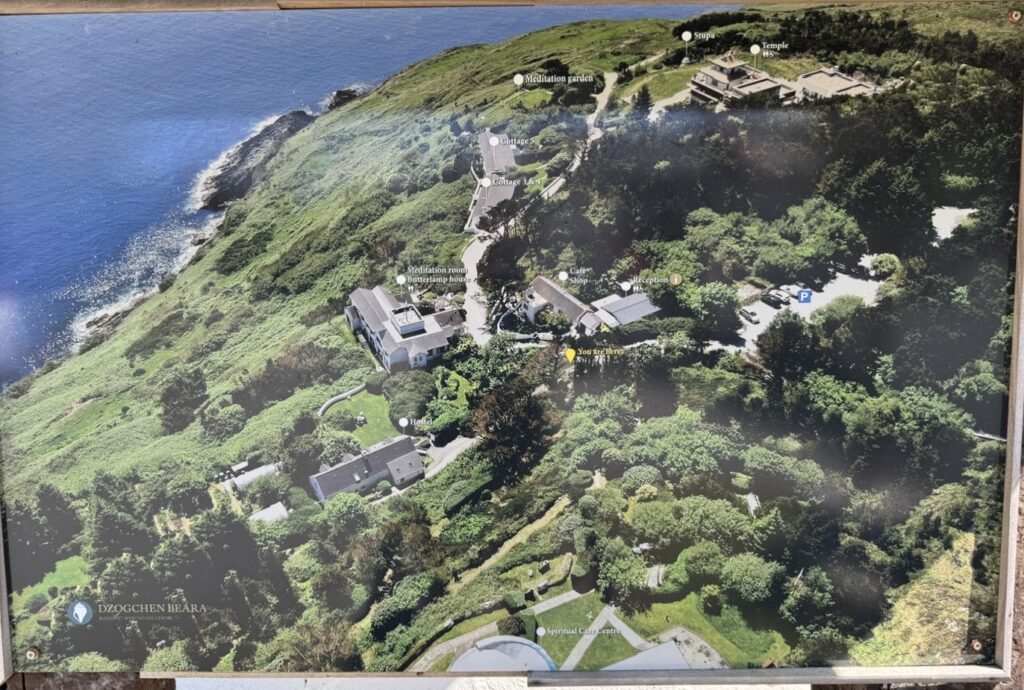 Aerial view Ring of Beara